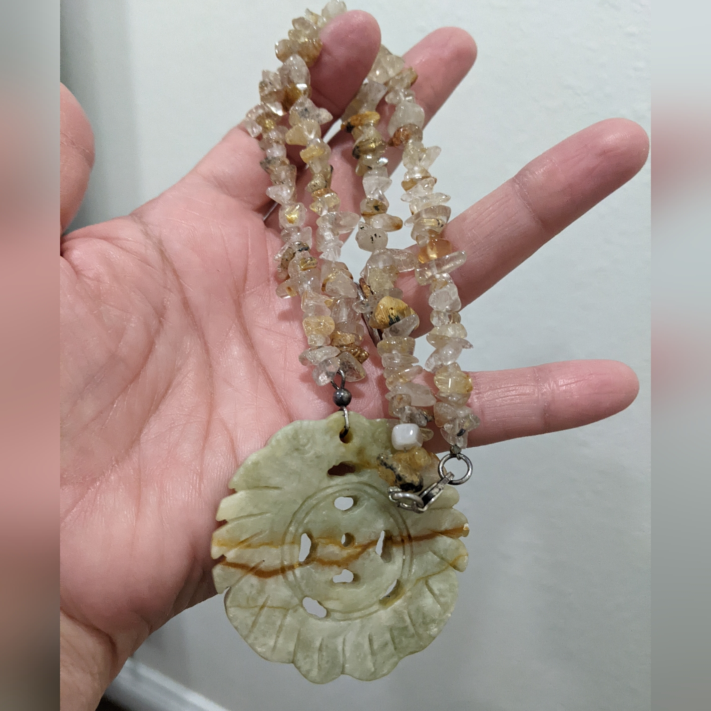 Vintage Jade Necklace